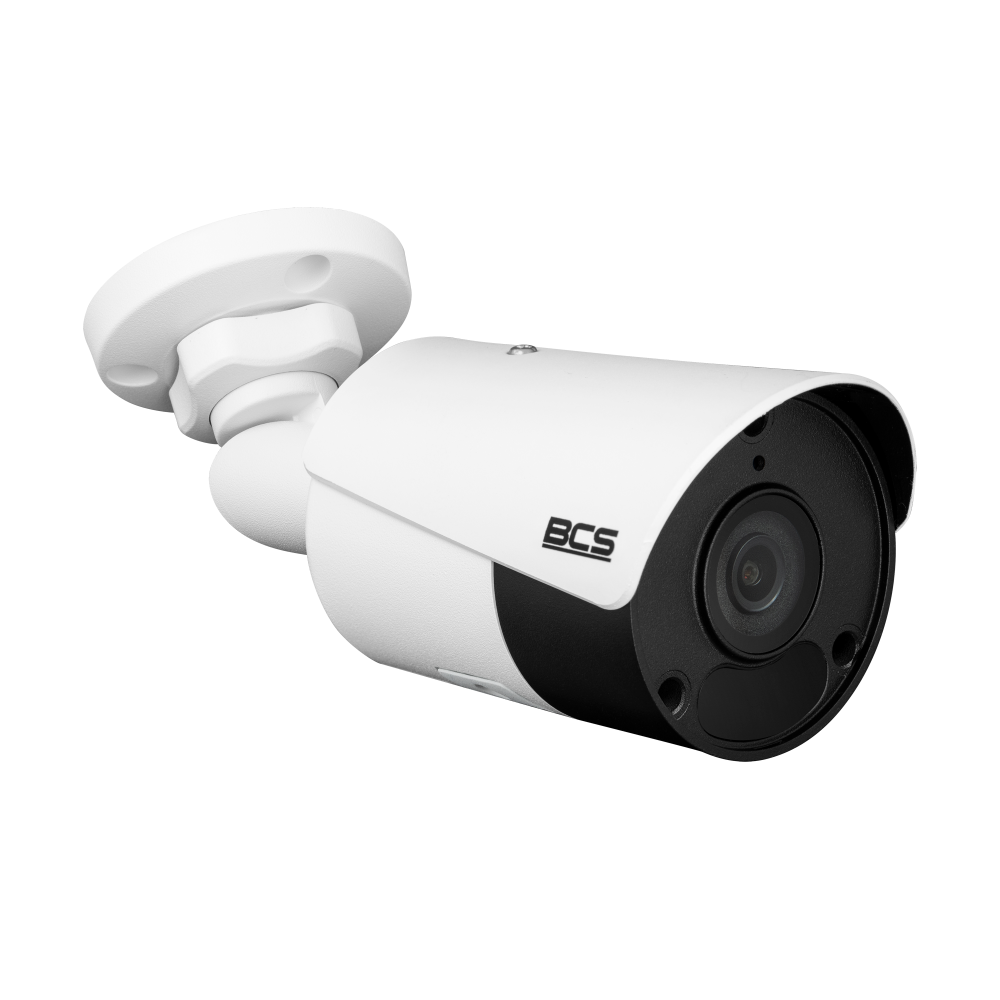 BCS Kamera tubowa IP 5Mpx z obiektywem stałoogniskowym 2.8mm, przetwornik 1/2.7" PS CMOS.