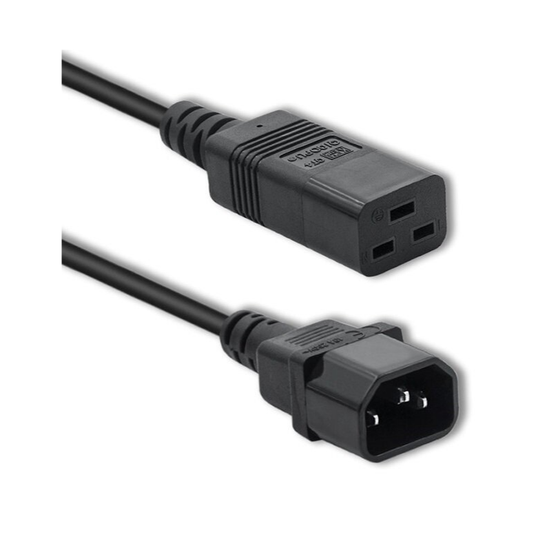 GT Networks Kabel zasilający przedłużacz 1.0m C14-C19