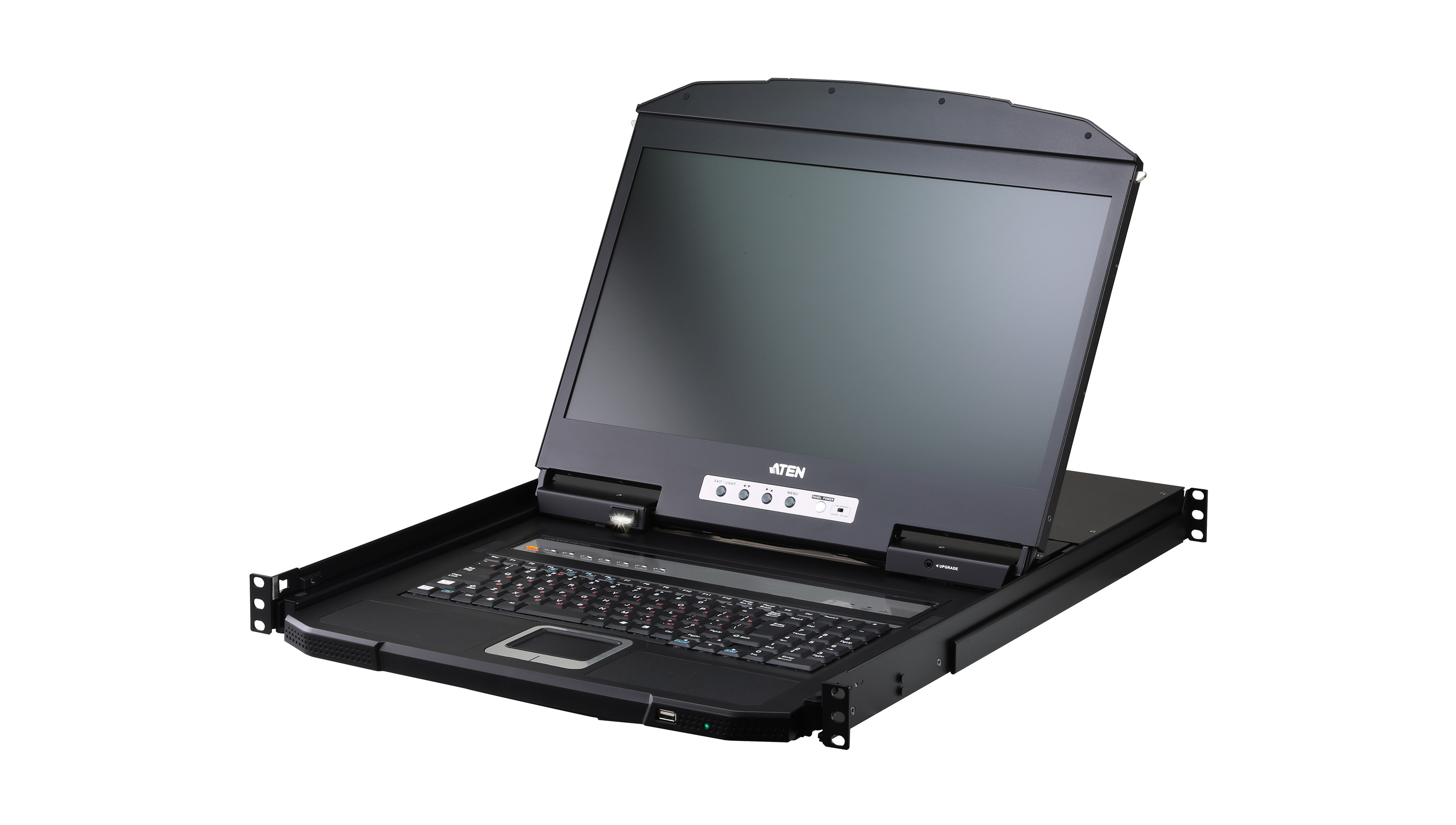 Aten Przełącznik KVM LCD 18.5"  8 port USB HDMI  1920 x 1080 over IP