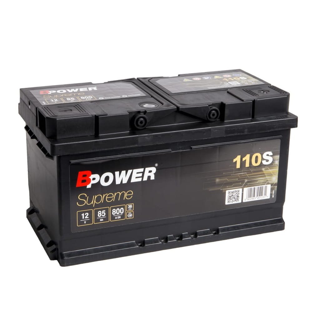 BPOWER SUPREME SMF 110S 12 V 85Ah 800A