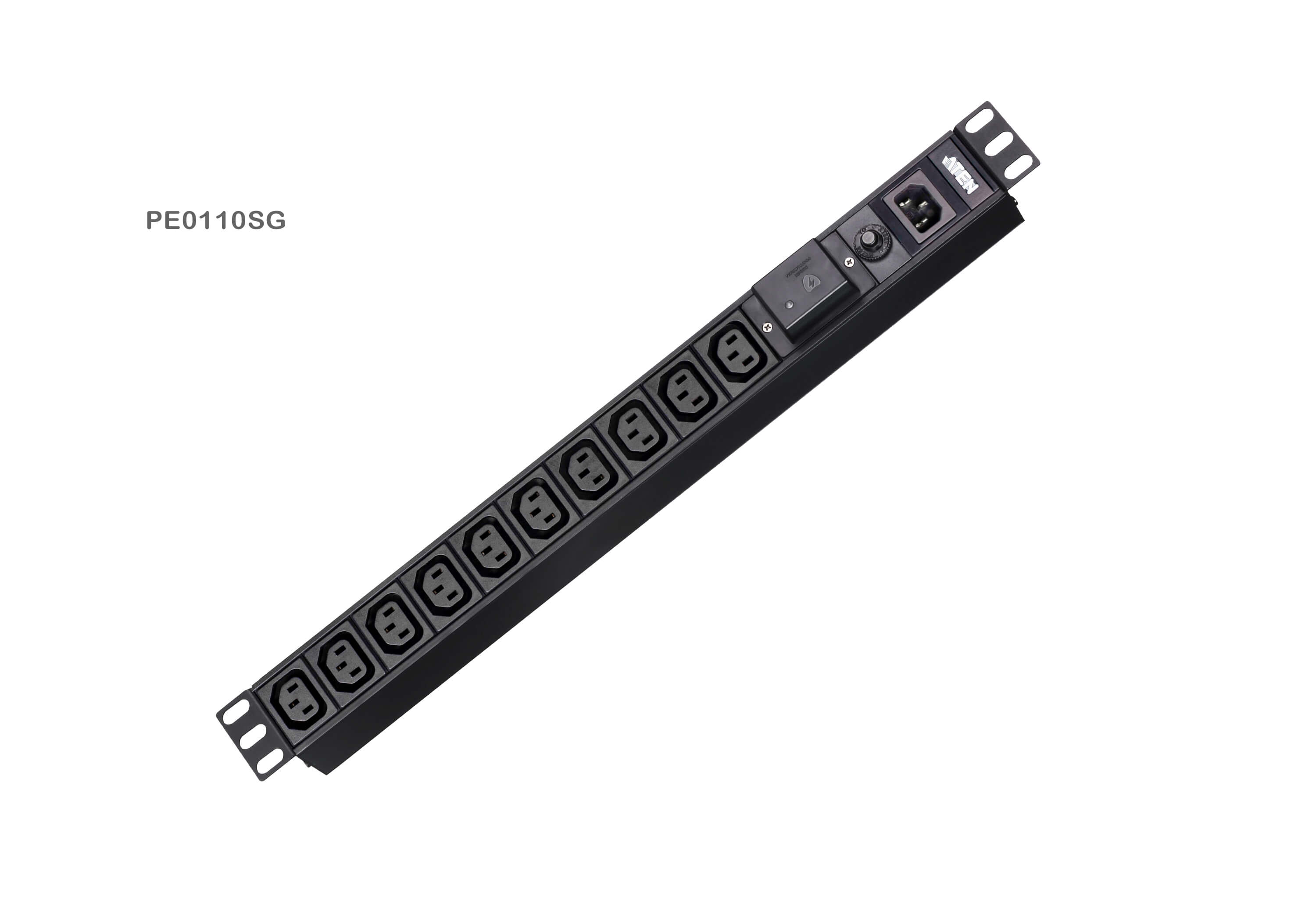 Aten listwa PDU 10A 19" 1U Baisic 10 x C13 z ochroną przeciwprzepięciową
