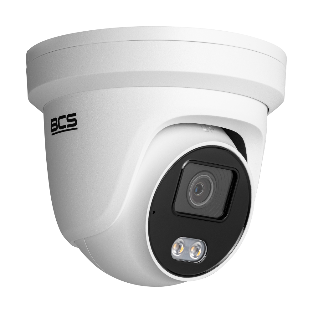 BCS Kamera IP kopułowa 4Mpx przetwornik 1/1.8" PS CMOS z obiektywem 2.8mm