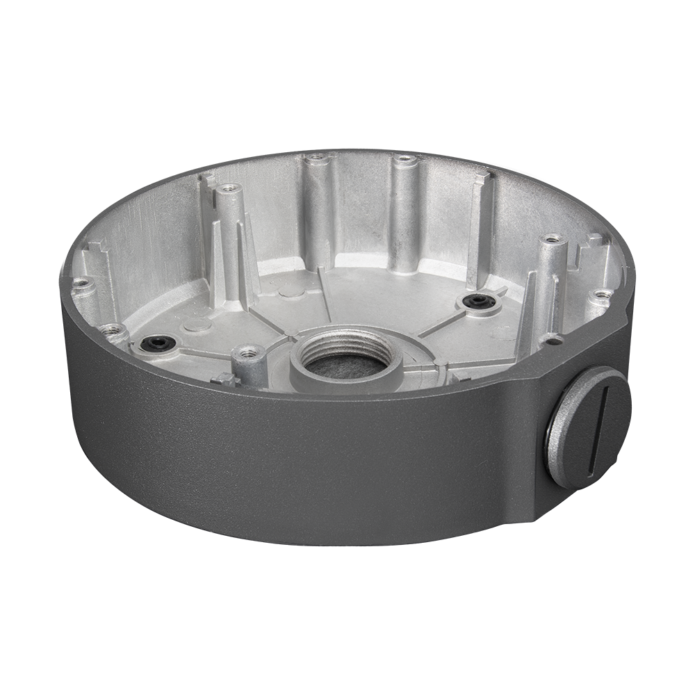 BCS POINT puszka montażowa do kamer kopułowych z regulowanym obiektywem, KOLOR GRAFITOWY