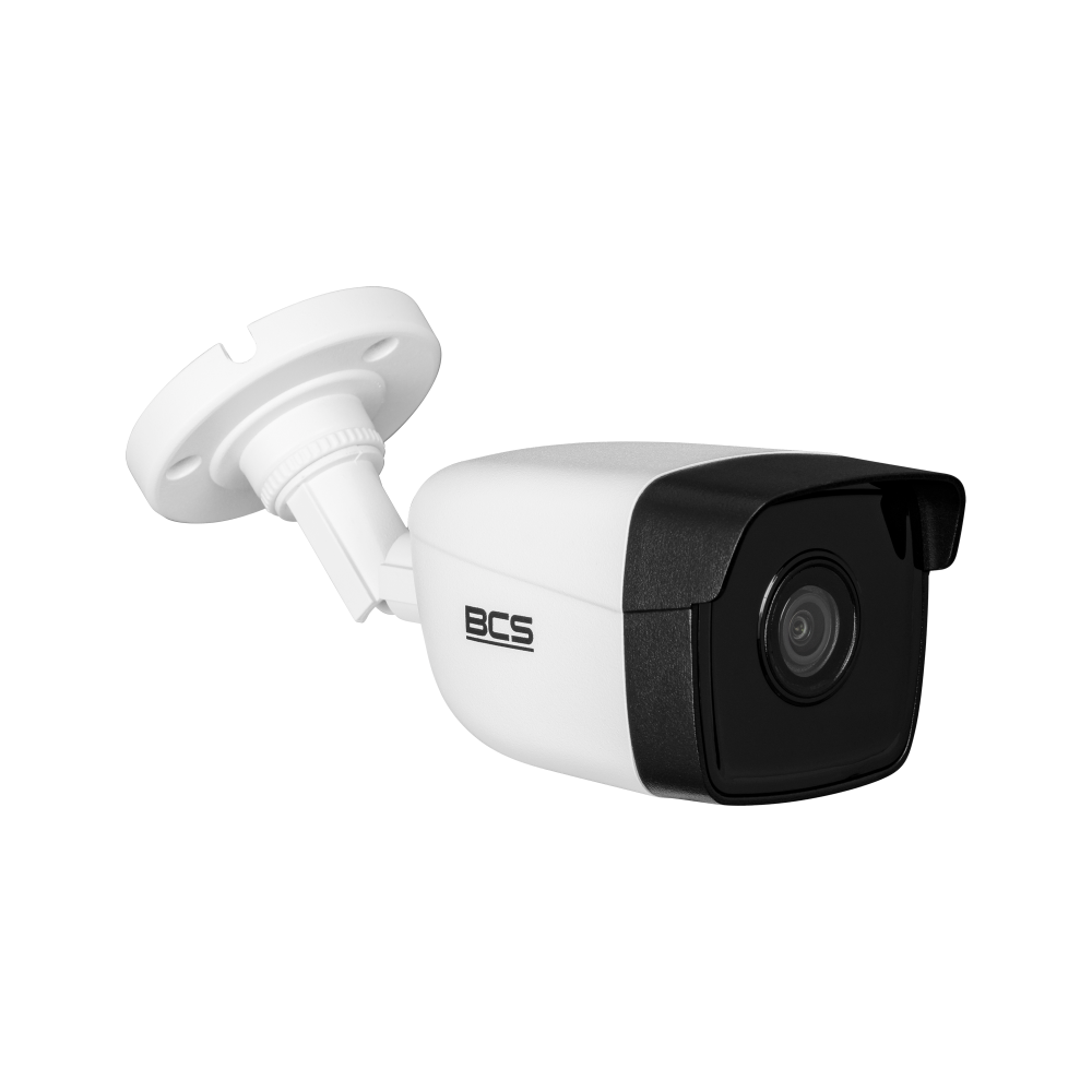 BCS Kamera IP tubowa 5Mpx przetwornik 1/2.7" PS CMOS z obiektywem 2.8 mm.