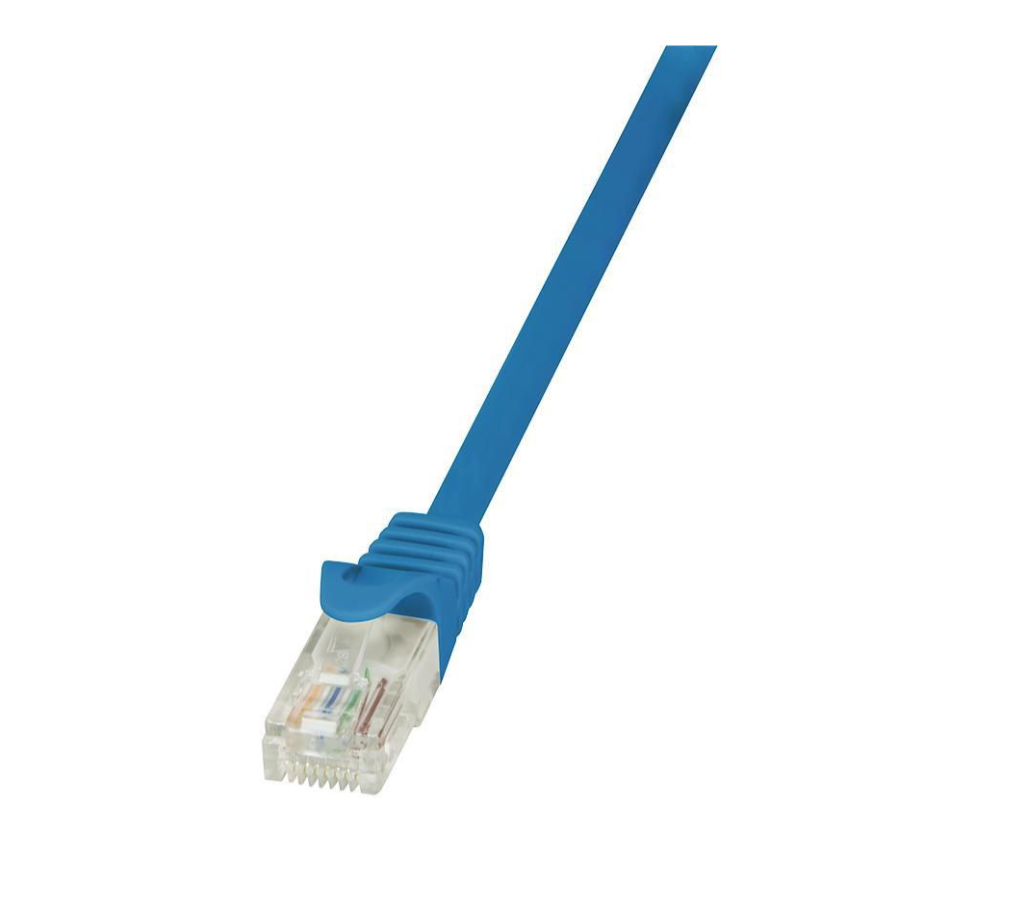 LogiLink Patchcord U/UTP niebieski kat.6 PVC  2,0m.