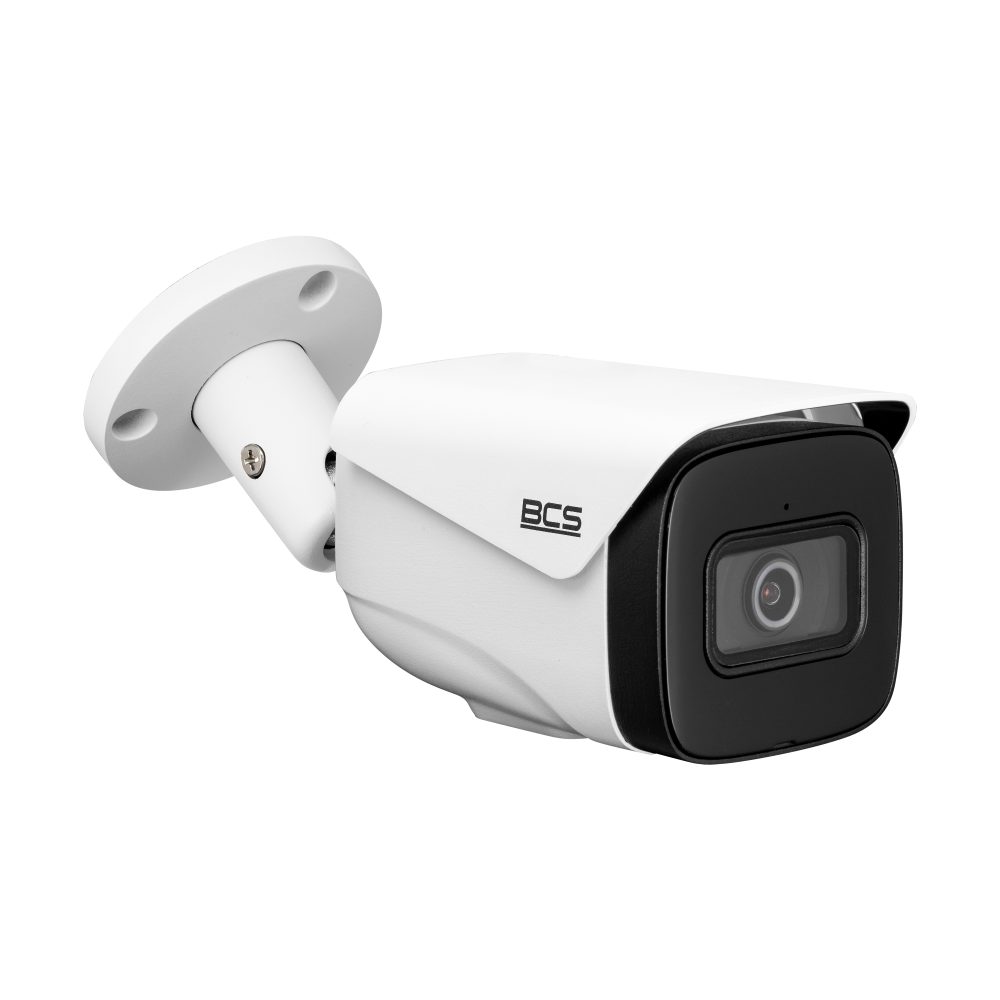 BCS Kamera IP tubowa 5Mpx, przetwornik 1/2.7" z obiektywem 2.8mm,IR 50m,IP67