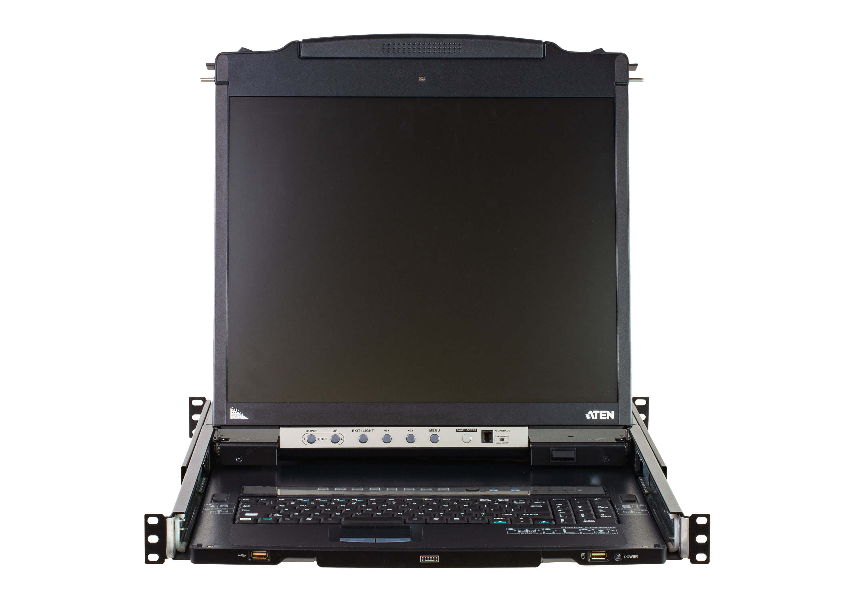 Aten Przełącznik KVM LCD 19" 16 port PS/2 USB VGA Dual Rail stackowalny
