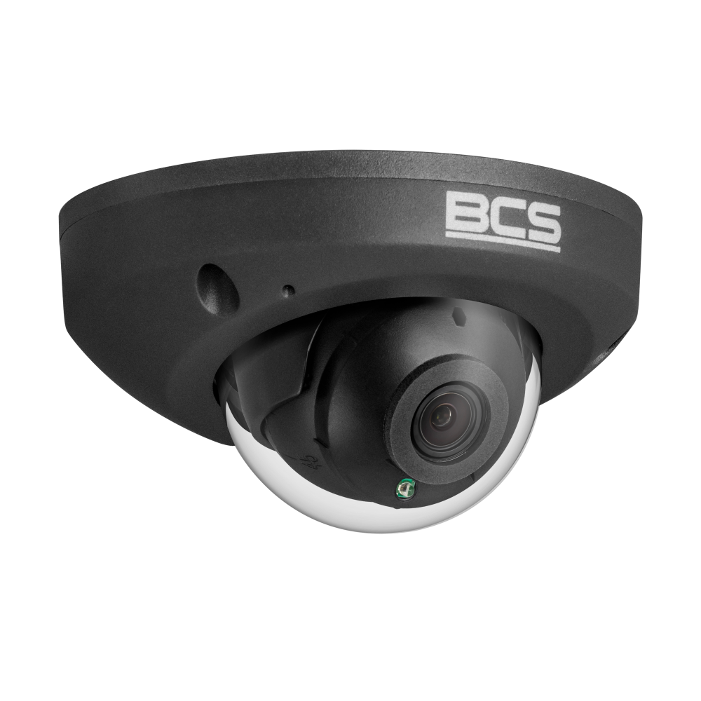 BCS Kamera kopułowa IP 2Mpx z obiektywem stałoogniskowym 2.8mm, przetwornik 1/2.8" CMOS