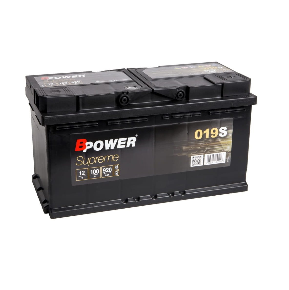 BPOWER SUPREME SMF 019S 12 V 100Ah 920A