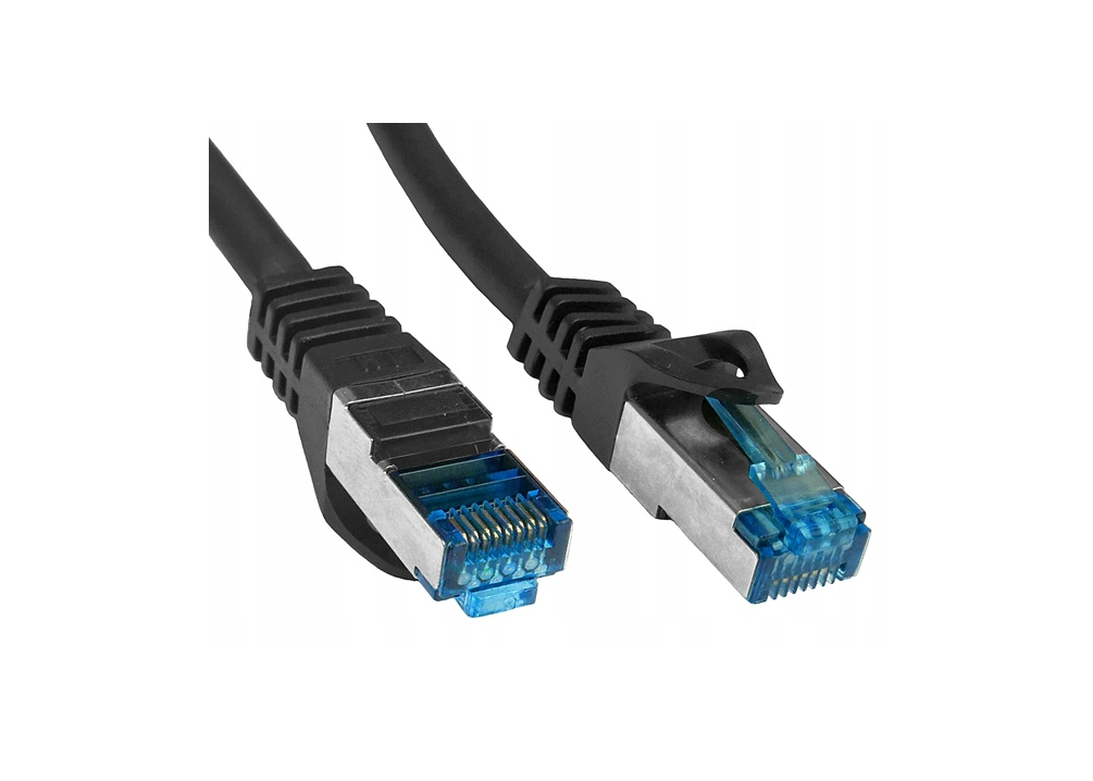 LogiLink Patchcord zewnętrzny czarny (outdoor) S/FTP Kat. 6A 20m PVC+PE