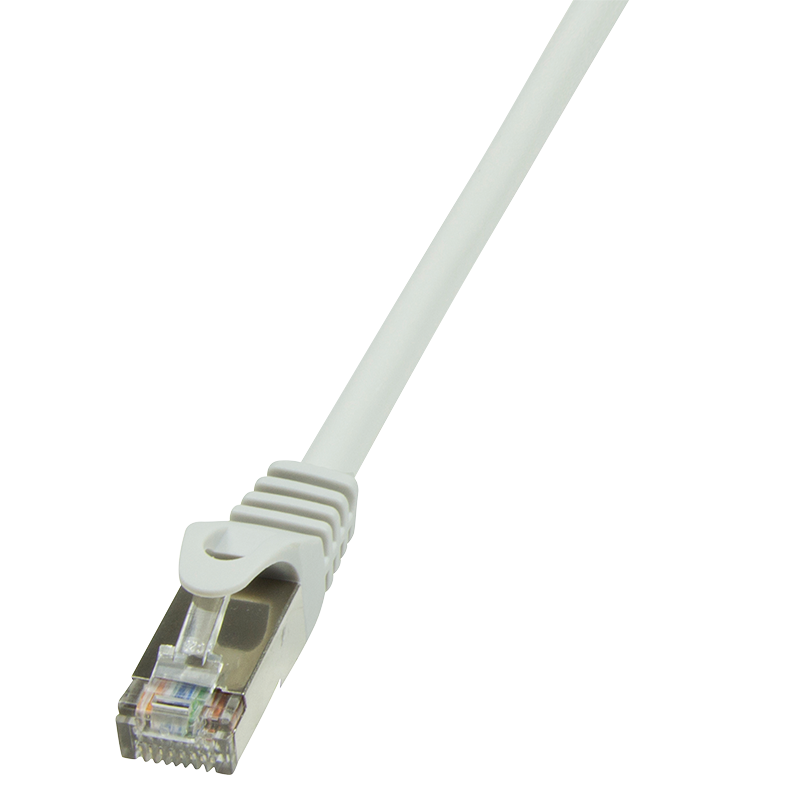 LogiLink Patchcord F/UTP szary kat.6 PVC  1,0m.