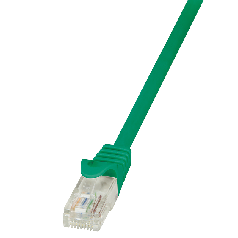 LogiLink Patchcord U/UTP zielony kat.6 PVC  2,0m.