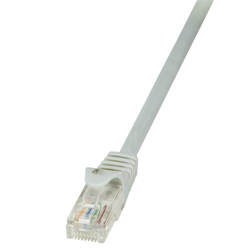 LogiLink Patchcord U/UTP szary kat.6 PVC  7,5m.