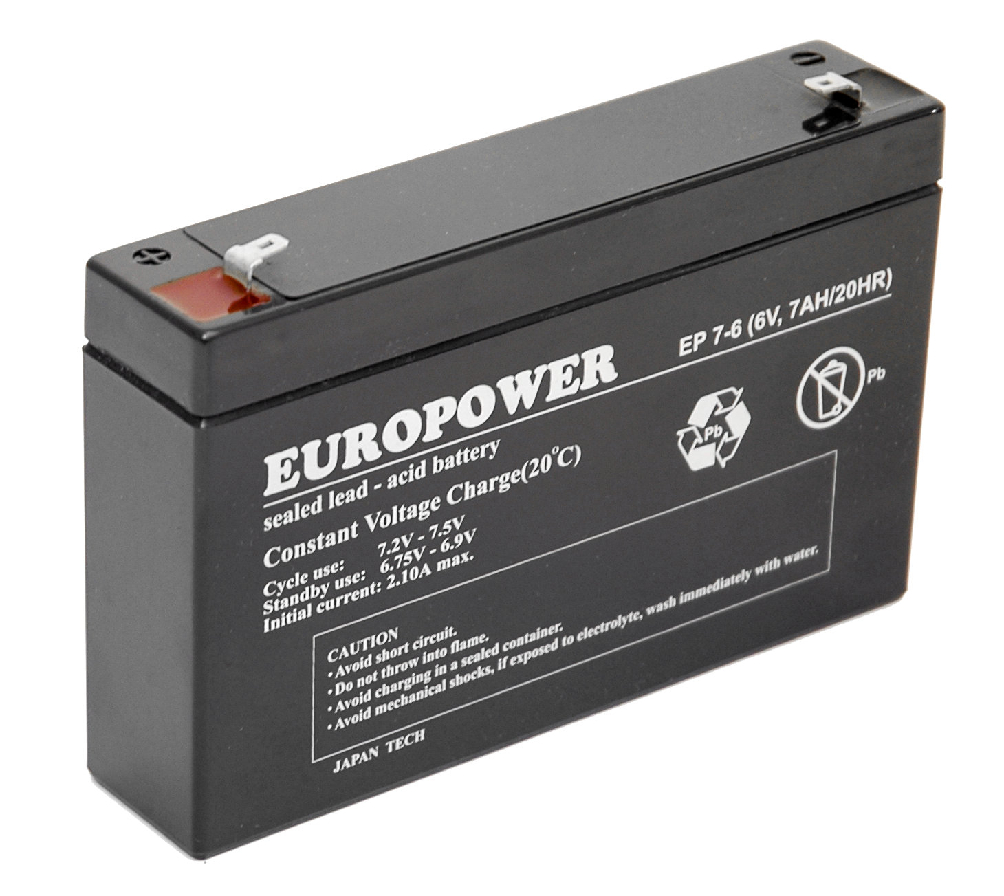 EUROPOWER Akumulator 6V EP 7Ah żywotność: 6-9 lat