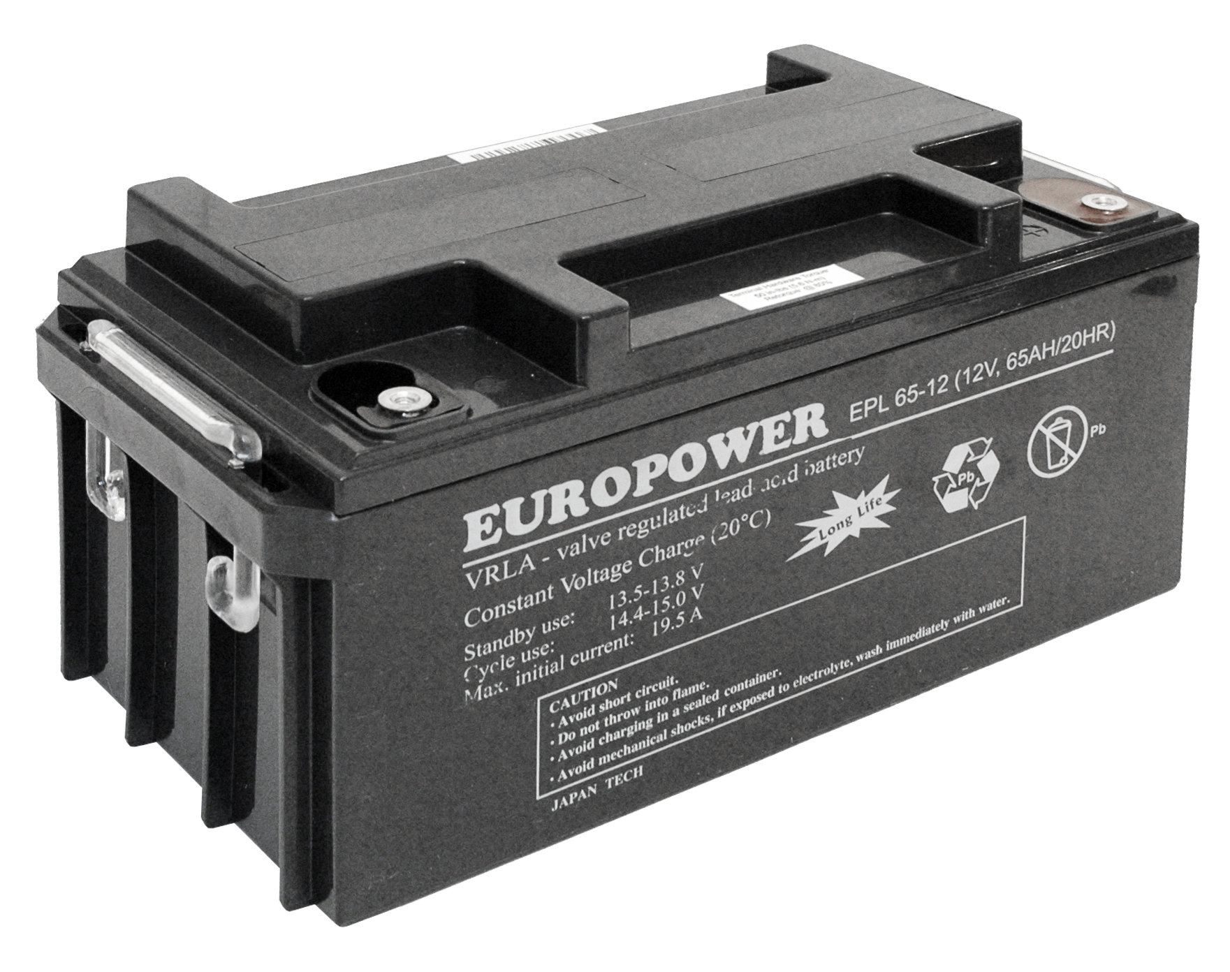 EUROPOWER Akumulator 12V EPL 65Ah żywotność: ponad 12 lat