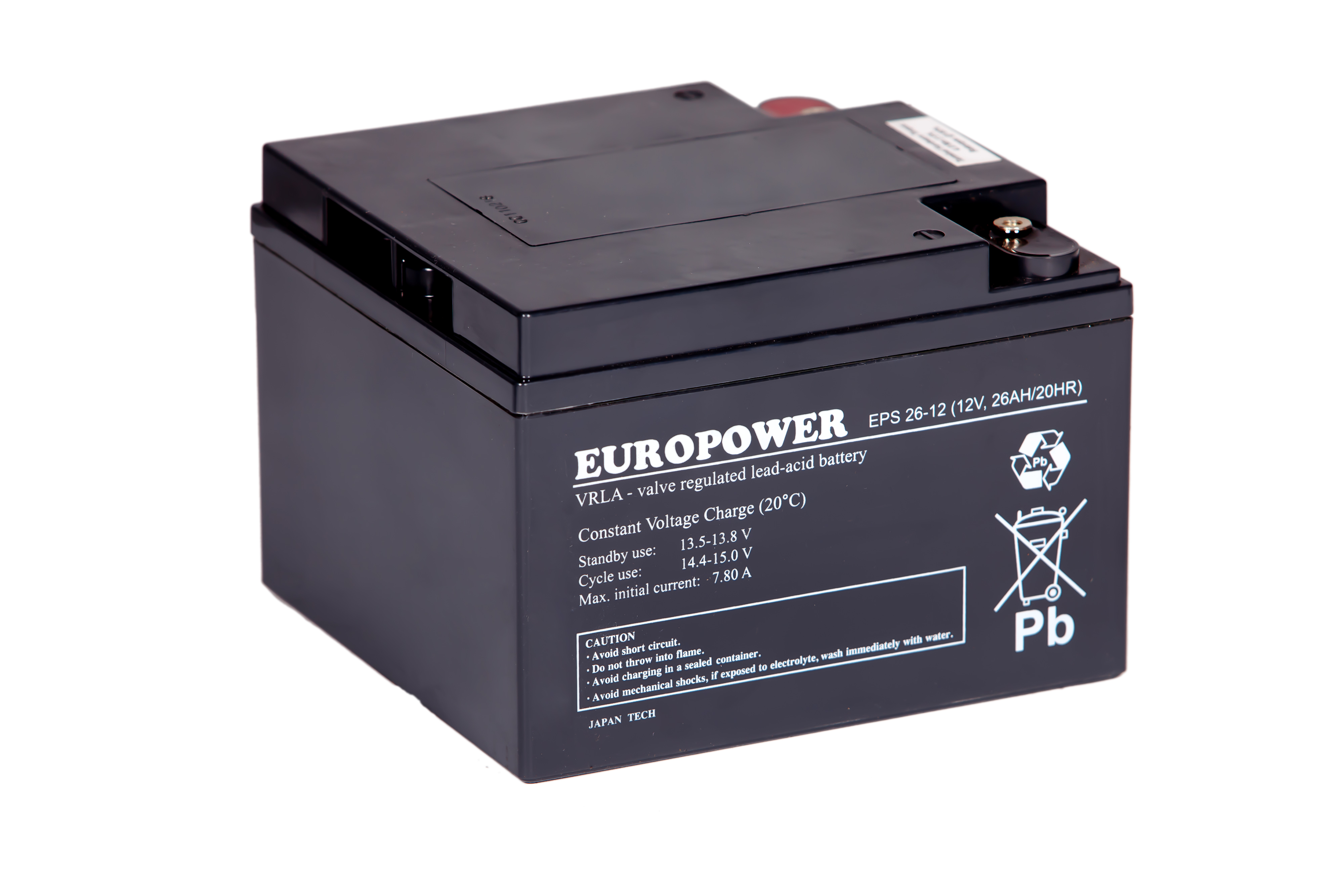 EUROPOWER Akumulator 12V EPS 26Ah żywotność: 10-12 lat