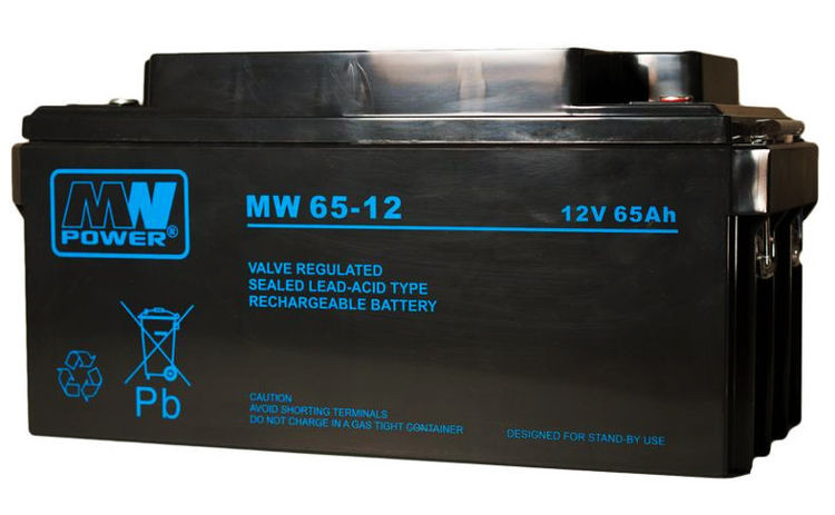 MW Power Akumulator 12V MW 65Ah żywotność: 6-9 lat