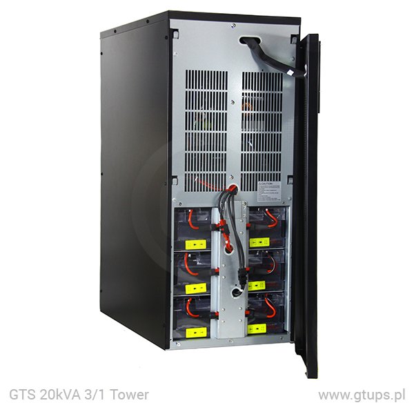 GT UPS S COMBO 31/11 Tower; 20kVA/18kW; On-Line; 48x9Ah