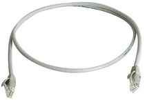 Telegärtner Patchcord U/UTP szary kat.5 PVC 10,0m