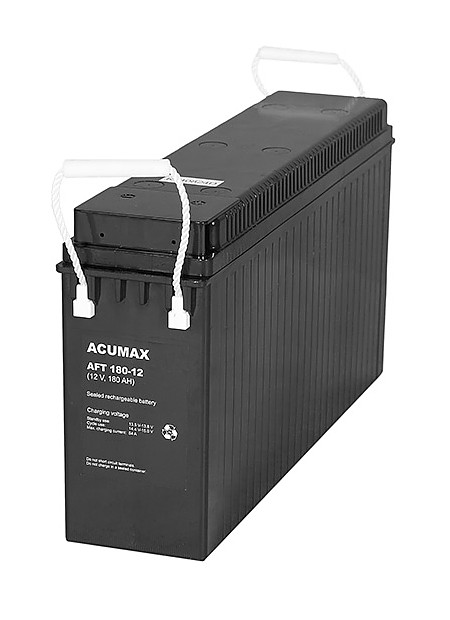 ACUMAX Akumulator 12V AFT 180Ah żywotność: 10-12 lat (front terminal)